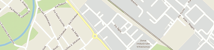 Mappa della impresa tacchificio lc di la torre g e c snc a PARABIAGO