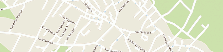 Mappa della impresa pili antonio a UTA