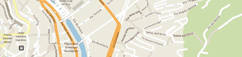 Mappa della impresa casali a GENOVA