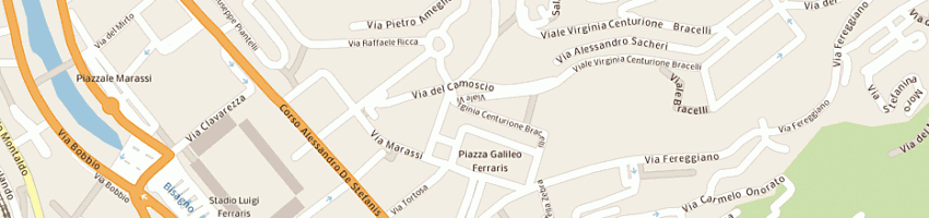 Mappa della impresa salfor di giacchi g e c (snc) a GENOVA