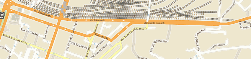 Mappa della impresa lepore leonardo a GENOVA