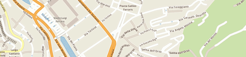 Mappa della impresa turco laura a GENOVA