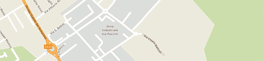 Mappa della impresa fonderia pressofusione dalle carbonare emilio e c srl a SAN VITTORE OLONA