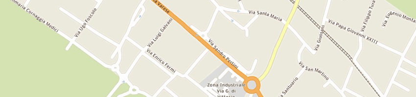 Mappa della impresa l'autogomme di fantinati stefano a MOZZATE