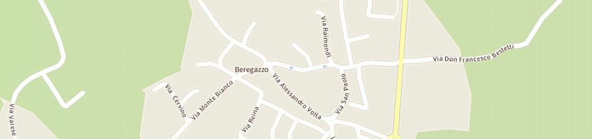 Mappa della impresa galli mario a BEREGAZZO CON FIGLIARO