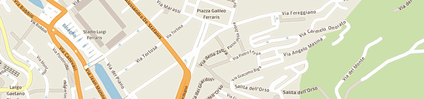 Mappa della impresa tortone gian luca a GENOVA