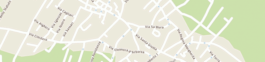 Mappa della impresa scuola materna n s di bonaria a UTA