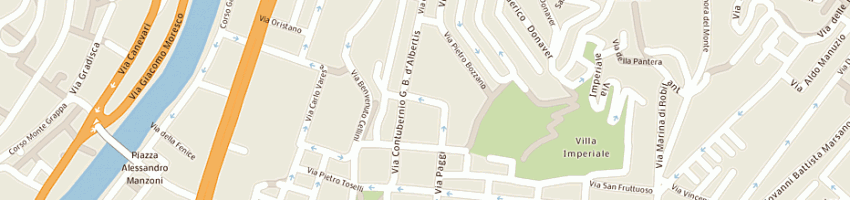 Mappa della impresa cerosillo rag dario (srl) a GENOVA