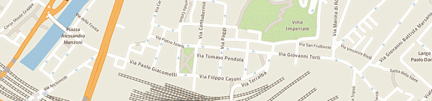 Mappa della impresa piaggio andrea a GENOVA