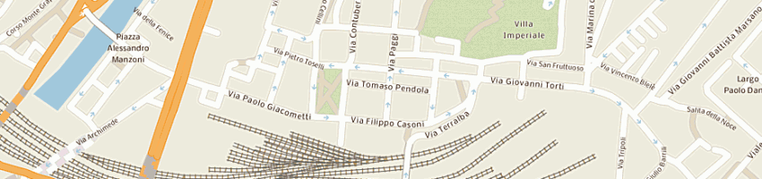 Mappa della impresa amato fabio a GENOVA