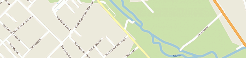 Mappa della impresa ifaba di belloni virginio a PARABIAGO