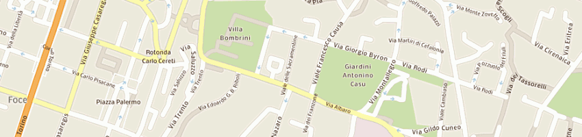Mappa della impresa repetto adolfo a GENOVA