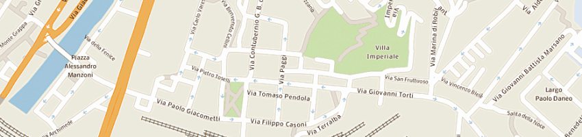 Mappa della impresa scuola elementare parificata sagata a GENOVA