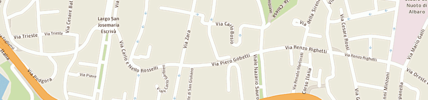 Mappa della impresa conservatorio interiano a GENOVA