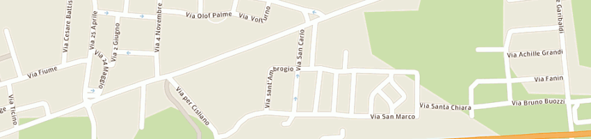 Mappa della impresa molinari gomme snc di ezio molinari e c a VITTUONE