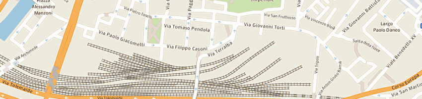 Mappa della impresa calvano rodolfo a GENOVA