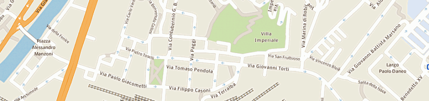 Mappa della impresa aimi francesco a GENOVA
