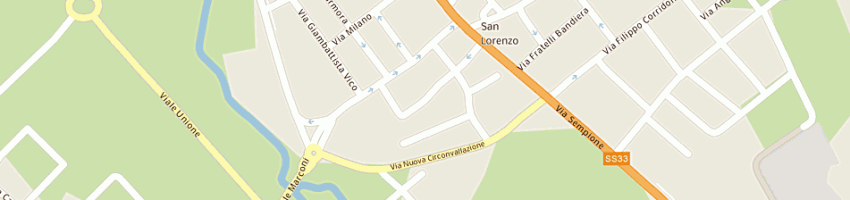 Mappa della impresa ciemmebi servizi di mainini carlo luca e co sas a PARABIAGO