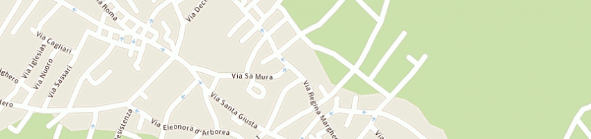 Mappa della impresa porcu ignazio pizzeria a UTA