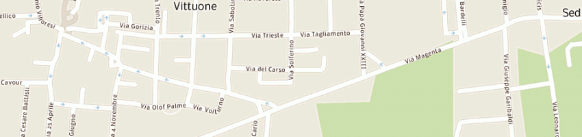 Mappa della impresa crespi giuseppe a VITTUONE
