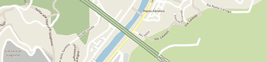 Mappa della impresa lauria cinzia a GENOVA