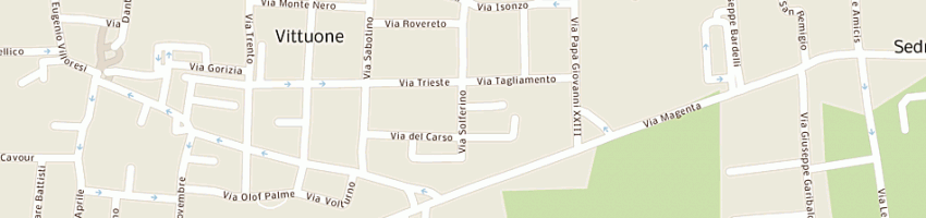 Mappa della impresa psa srl a VITTUONE