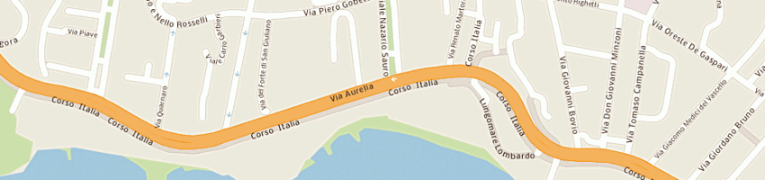 Mappa della impresa ristorante la caravella a GENOVA