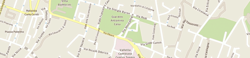 Mappa della impresa sadet srl a GENOVA