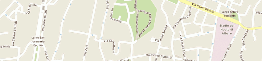 Mappa della impresa mm hi-fi di besio e c snc a GENOVA