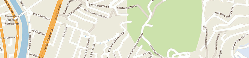 Mappa della impresa progetto casa - srl a GENOVA