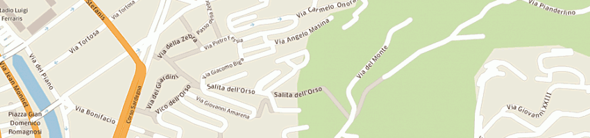 Mappa della impresa pagnacco emilio a GENOVA