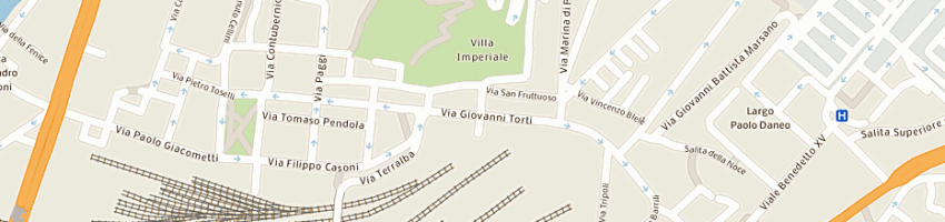 Mappa della impresa gasti roberto a GENOVA