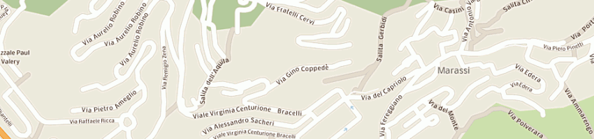 Mappa della impresa gianni junior sas di oberti stefano e c a GENOVA