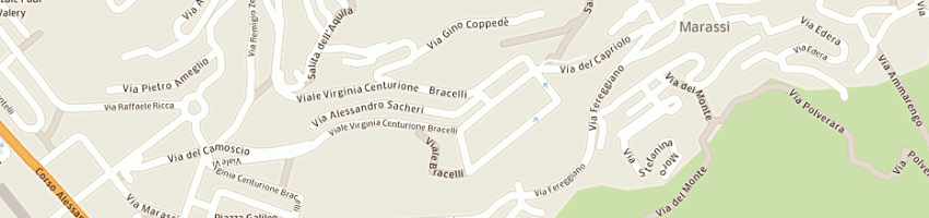 Mappa della impresa biblioteche di zona a GENOVA