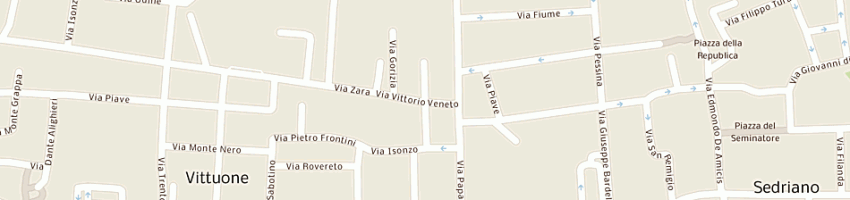 Mappa della impresa casella michele a SEDRIANO