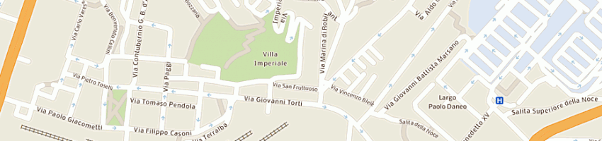 Mappa della impresa martines nicolo' a GENOVA