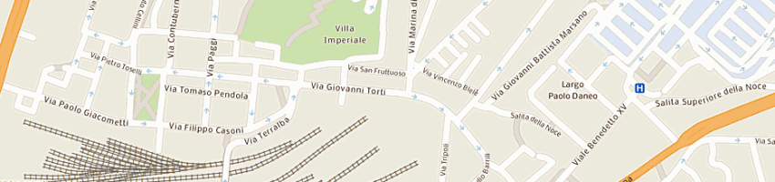 Mappa della impresa gattorno servizi per imprese a GENOVA