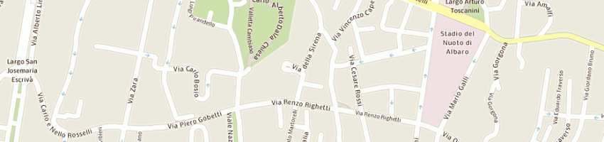 Mappa della impresa domenichini giovanni a GENOVA