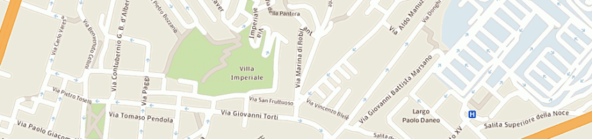 Mappa della impresa manca snc a GENOVA