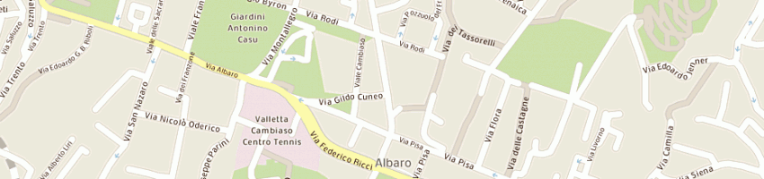 Mappa della impresa chirico antonio a GENOVA