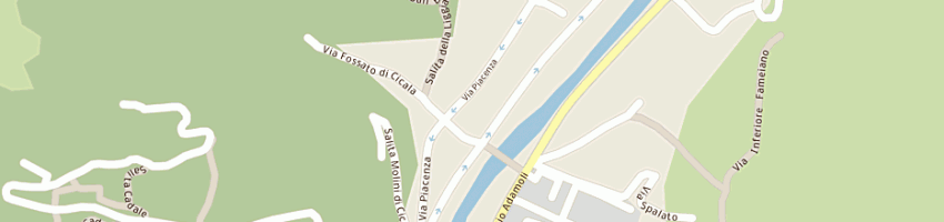Mappa della impresa serra roberto a GENOVA