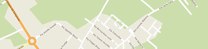 Mappa della impresa settanni ernesto a PARABIAGO