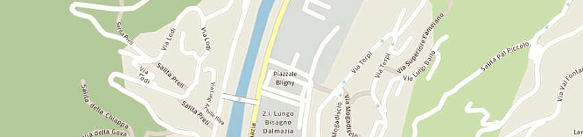 Mappa della impresa bellingeri a GENOVA