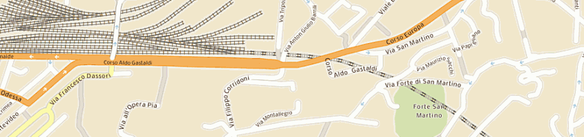 Mappa della impresa grassi lorenzo a GENOVA