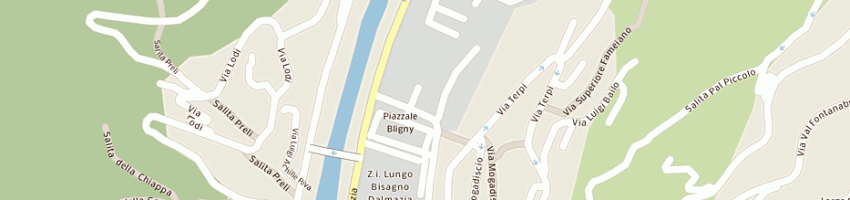 Mappa della impresa vela srl a GENOVA
