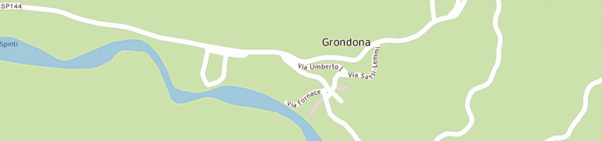 Mappa della impresa circolo ricreativo pontevecchio a GRONDONA