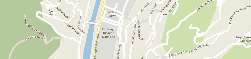 Mappa della impresa patrone brunella a GENOVA