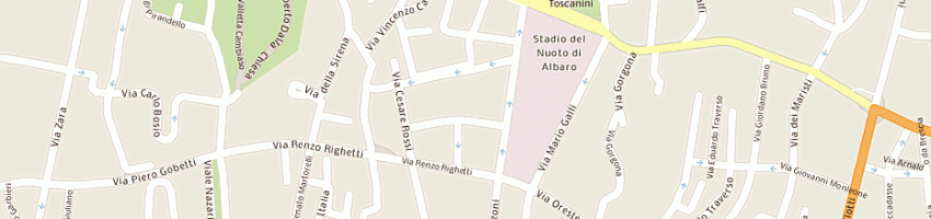 Mappa della impresa di tursi danilo a GENOVA