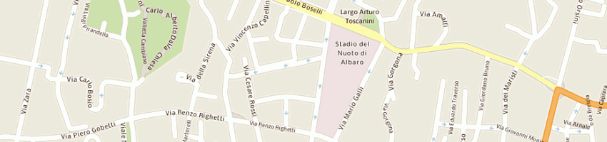 Mappa della impresa mario capacci e c sas a GENOVA