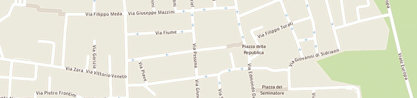 Mappa della impresa studio tecnico curioni g a SEDRIANO